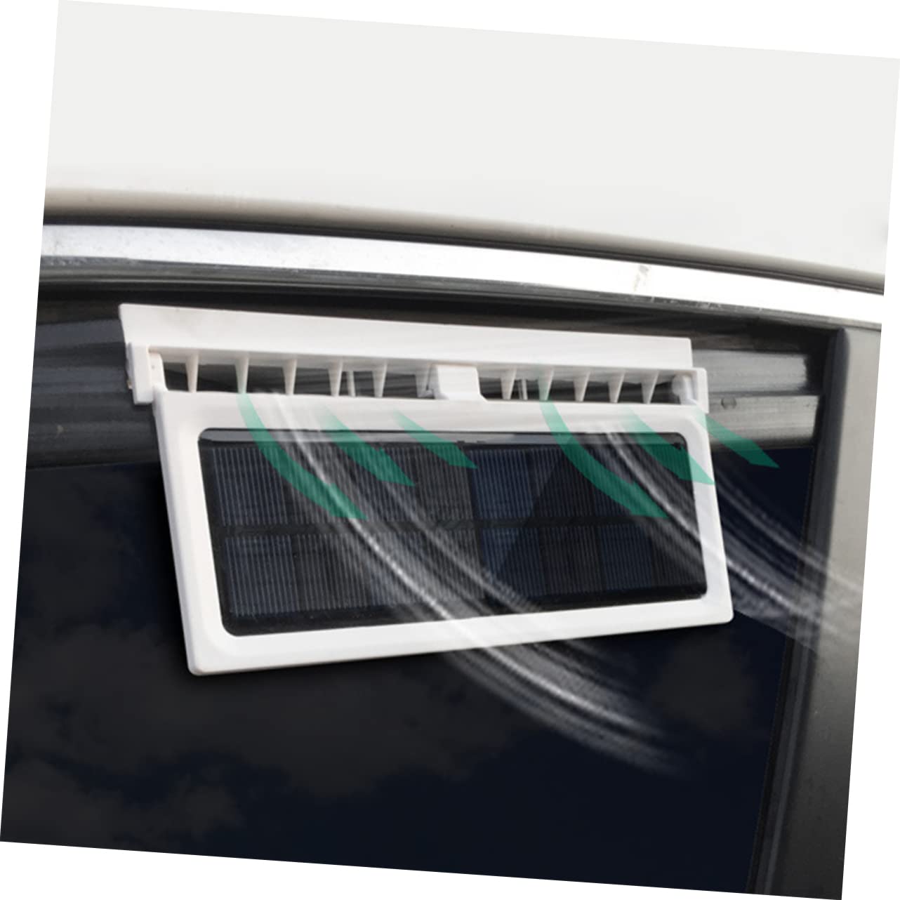 Énergie solaire Ventilateur d'extraction d'air: Ventilateur d'extraction de fenêtre d'été Extracteur pour Voiture