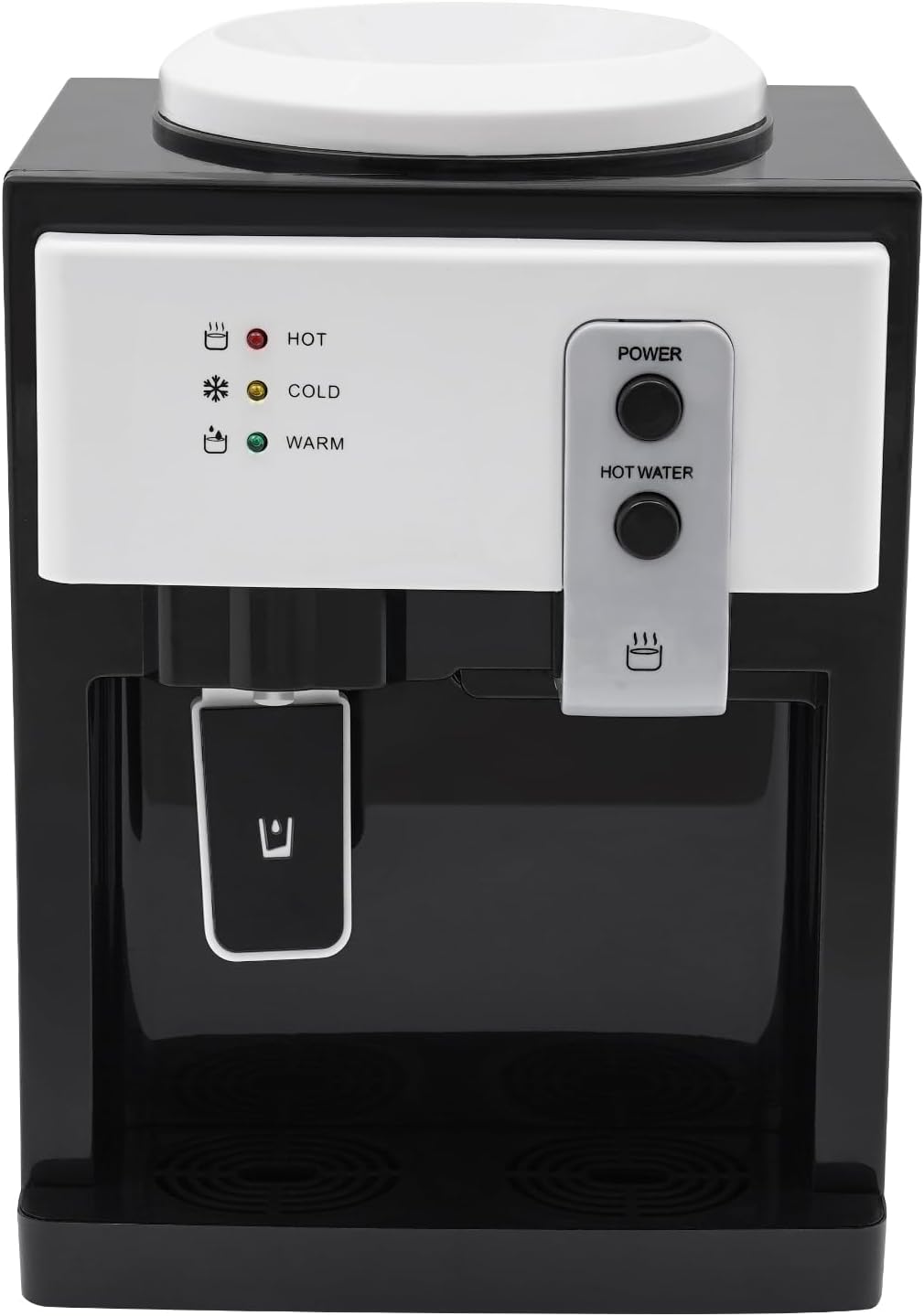 Top Loading Water Cooler Dispenser Desktop Electric Hot Cold Water Dispenser