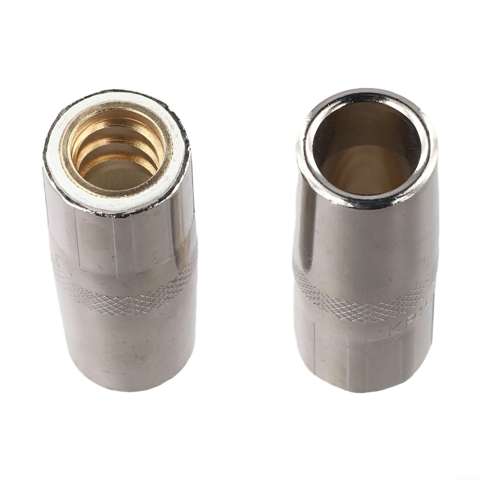 MIG - Ugelli per gas per saldatura, confezione da 5, modello KP2742-1-62R, 5/8 pollici, 350 A, filettato, in rame, per torcia Lincoln PRO 250L PRO 300L MIG, accessori di ricambio Consuma