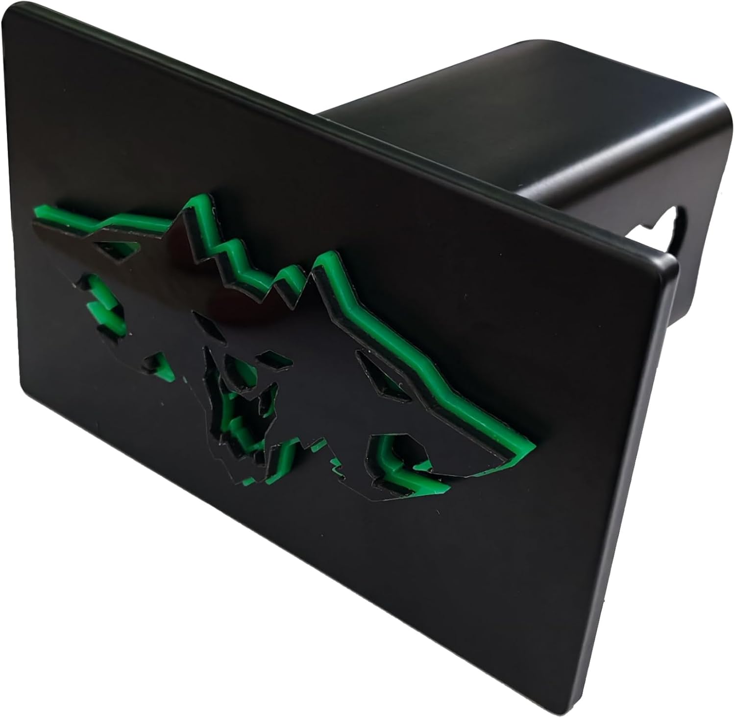 Metal Cyber Beast Trailer Hitch Cover for Cybertruck 2'' Towing Rear Receiver Plug Cover SUV Pickup Trucks