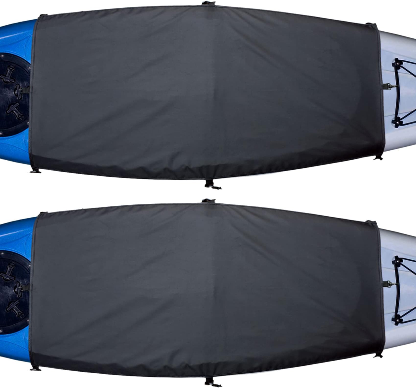 Explore Land Universal Kayak Cockpit Drape Waterproof Seal Cockpit Cover for Indoor and Outdoor