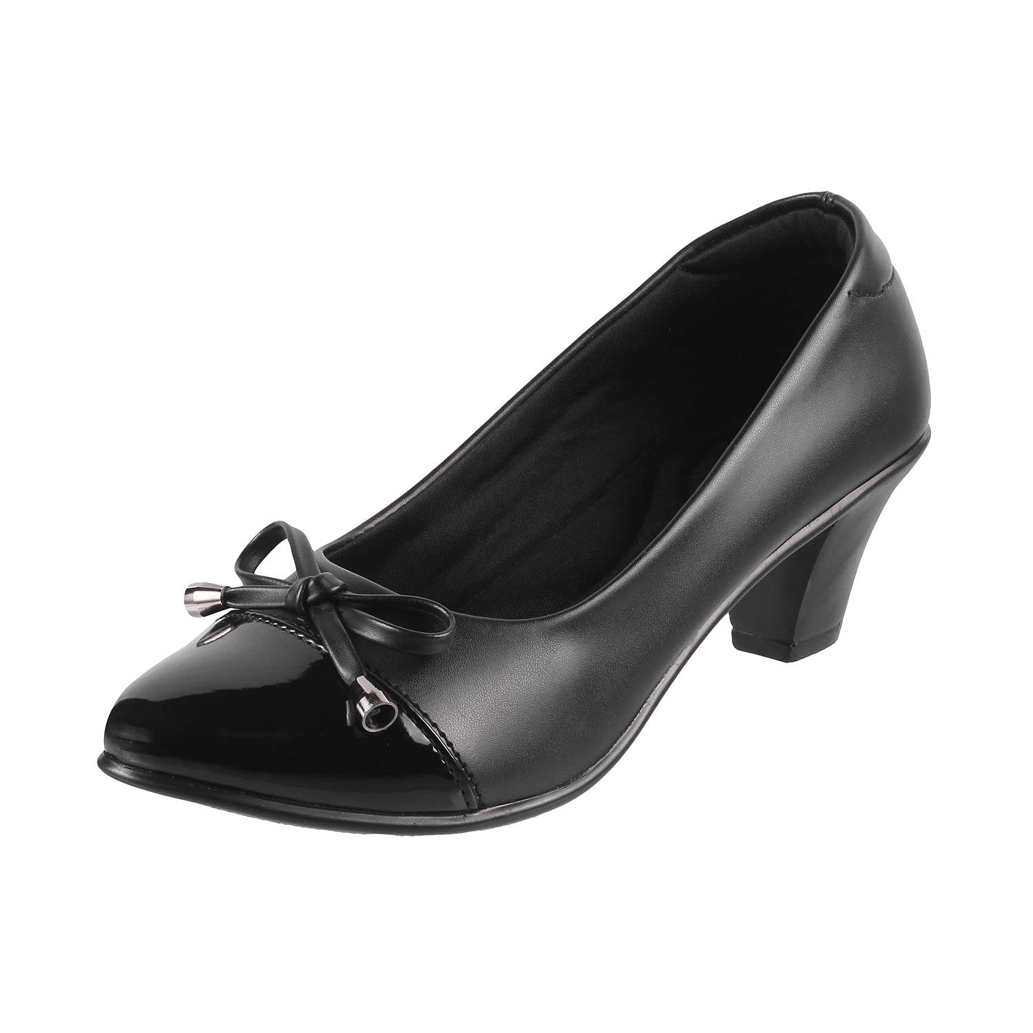 Mochi Womens Synthetic Black Pumps (Size (4 UK (37 EU)) (B0B3DHT5ZV) Amazon Price History, Amazon Price Tracker