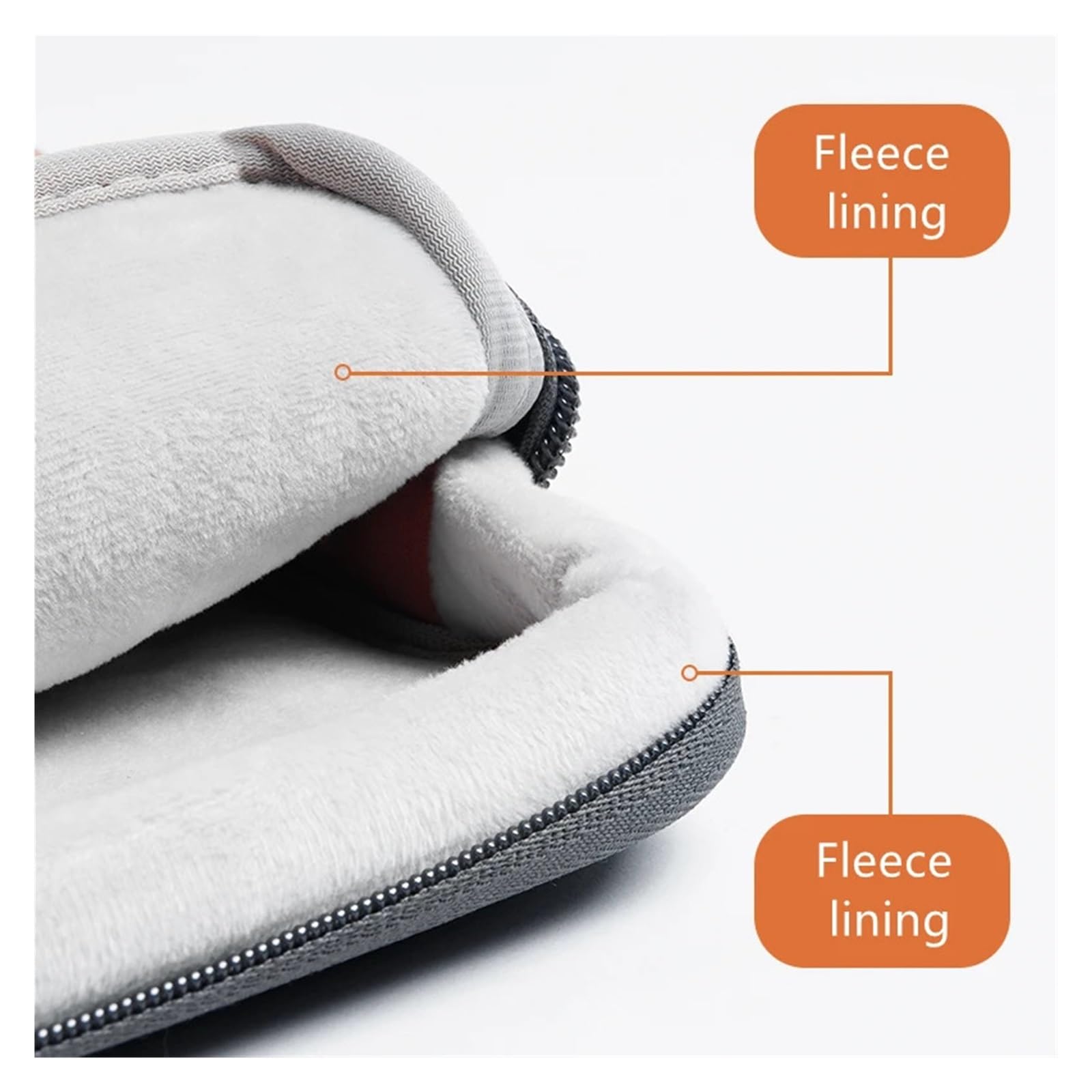 Borsa multitasche for laptop for custodia protettiva for notebook Pro M5 da 14 pollici(Light Gray,O-1pcs)