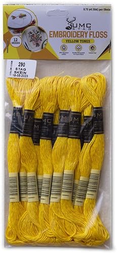 Miniatura 93 de Paquete de 12 hilos de bordado de alta calidad, madejas de 100% algodón egipcio de alta calidad, hilo de bordado de punto de cruz, algodón trenzado