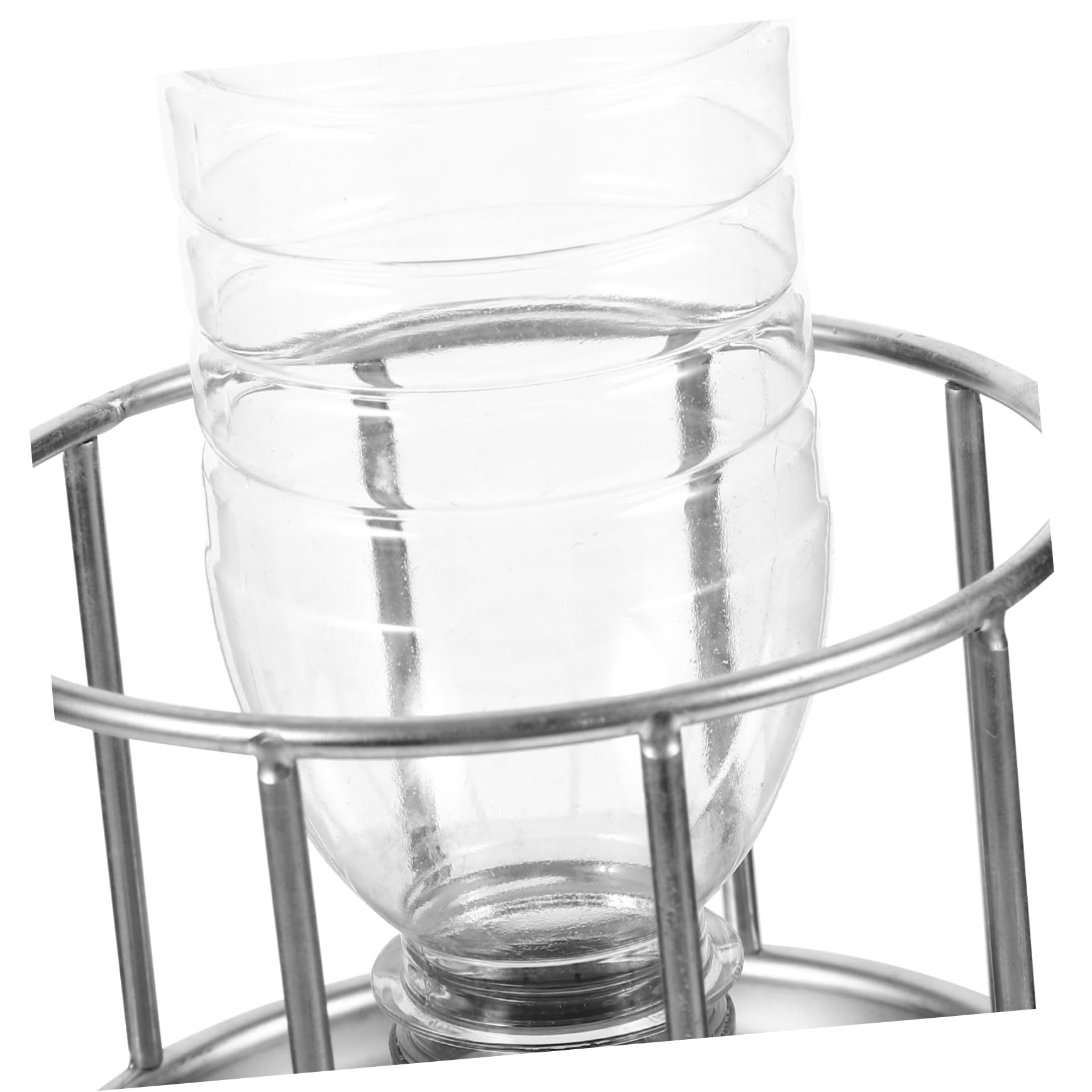 VANZACK 4piezas Comedero y Bebedero para Tortugas y Reptiles Mini Alimentador De Acero Inoxidable para Terrario Dish Antisalpicaduras para Pequeños Mascotas Multifuncional y Duradero