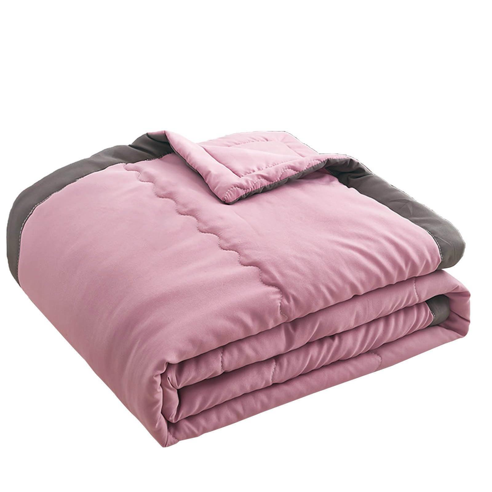 Summer Cooling Blanket for Night Sweats UK, Ice Cooling Blankets King Size Double Bed Adult Single Skin Friendly Plain Print Bed Blanket Cooler Quilt for Hot Sleepers Sweats All-Season Lightweight โ image 1