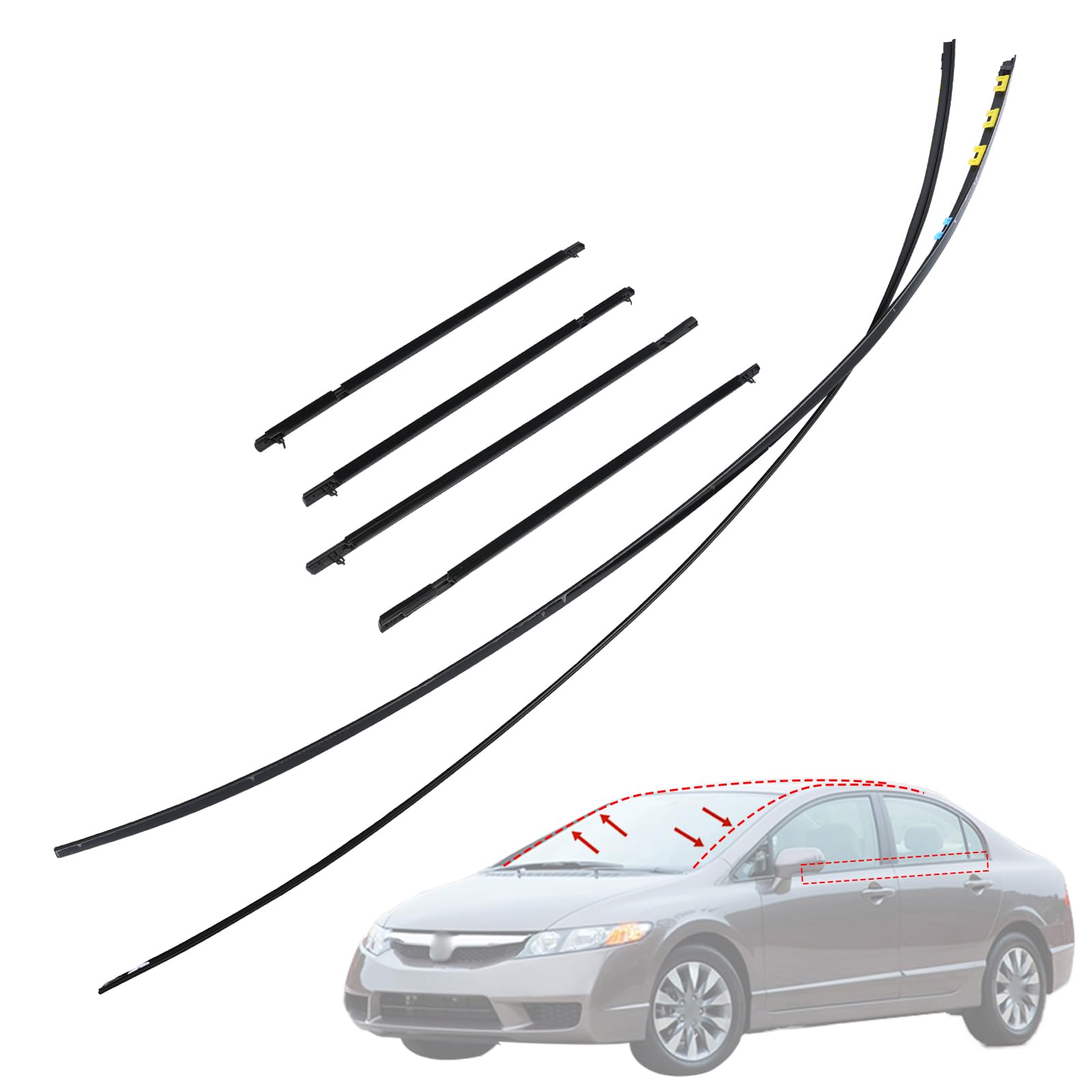 Photo 1 of Magimaker Drip Side Molding for Honda Civic (2006-2011)