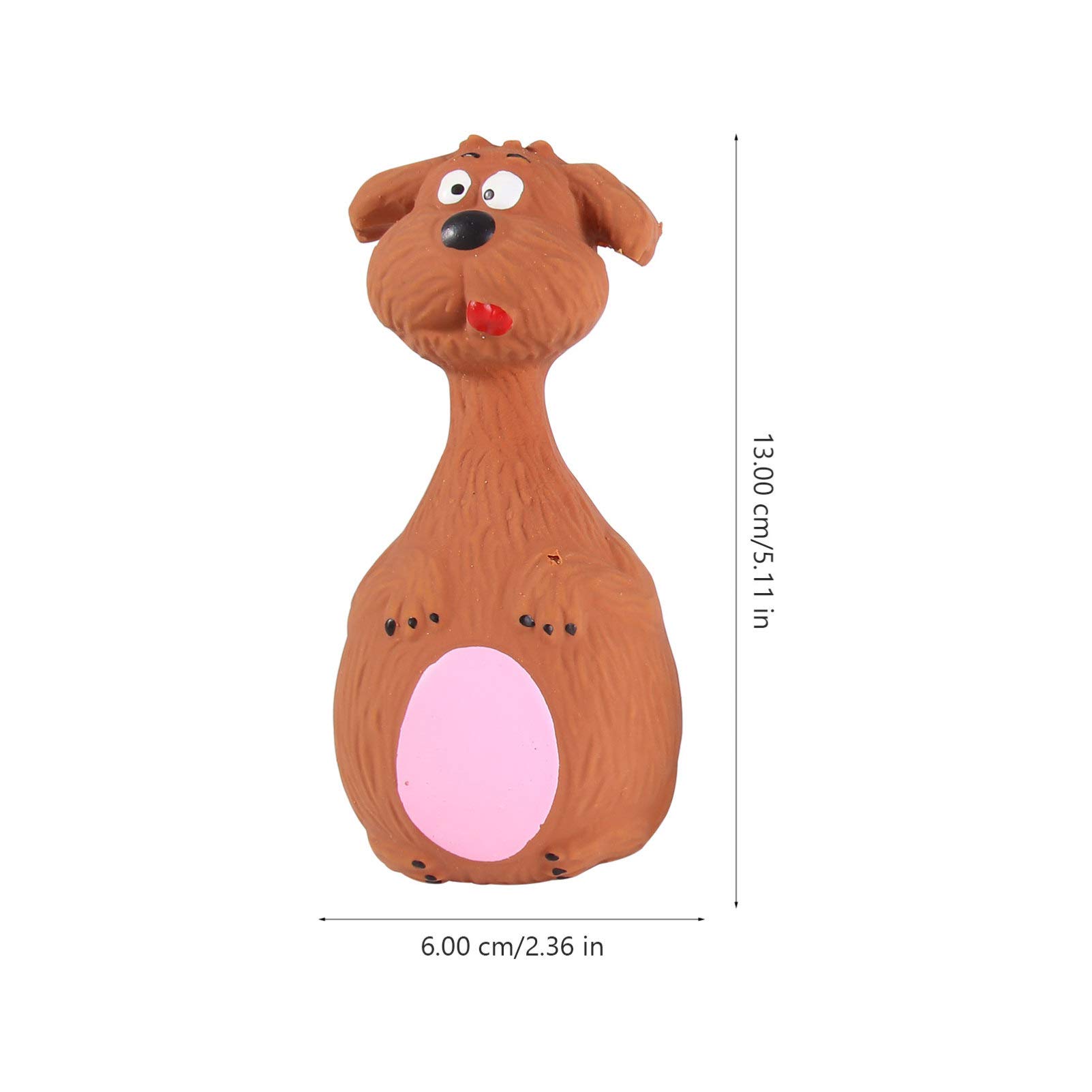 INOOMP 6pezzi Giocattoli Squeaky Per Giocattoli Interattivi Per Masticare e Resistente Per e
