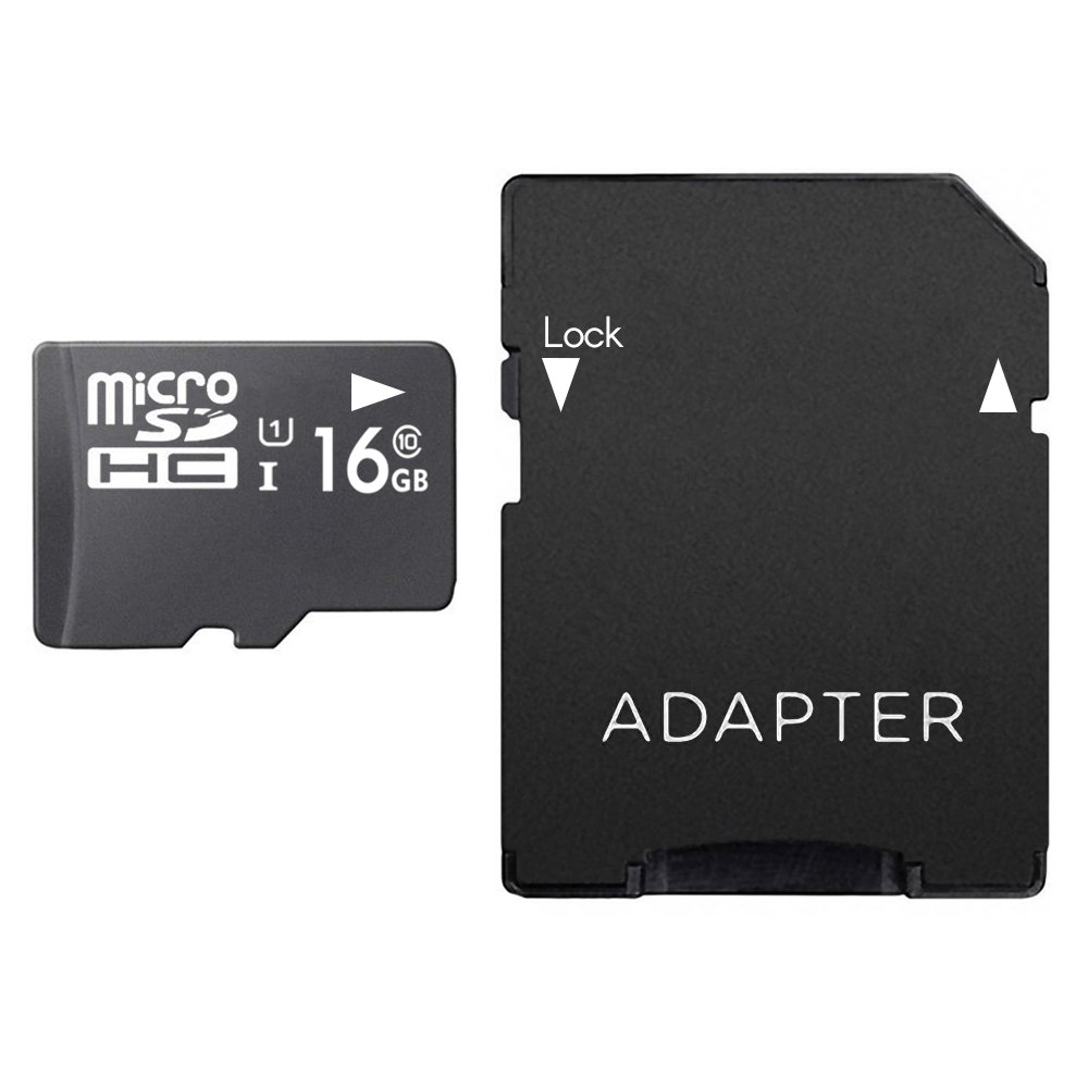 super talent 16gb micro sdhc memory card with adapter (msd16st10r)