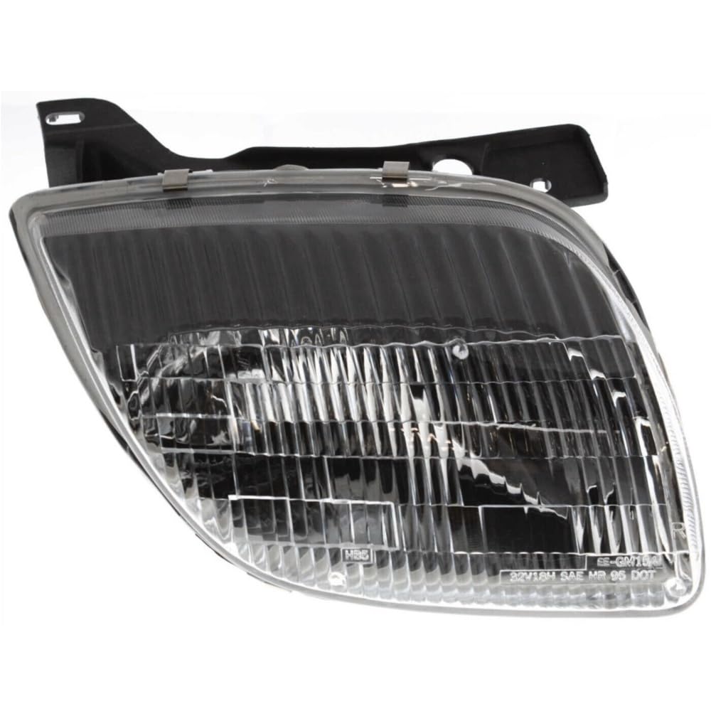 Amazon.com: MRRWIBH Headlight Halogen Right Side Clear Lens W/Bulb 