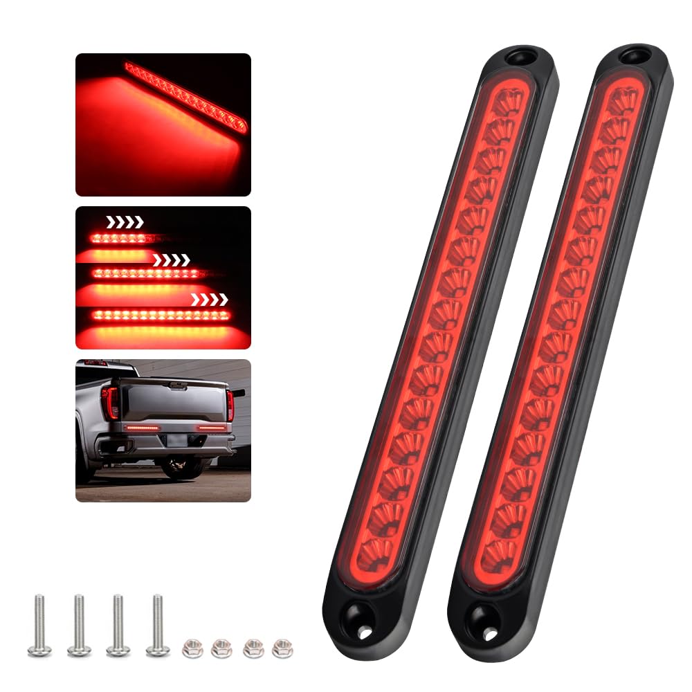 2x LED Dynamischer Blinker LKW PKW Anhänger Wohnwagen 12V 24V