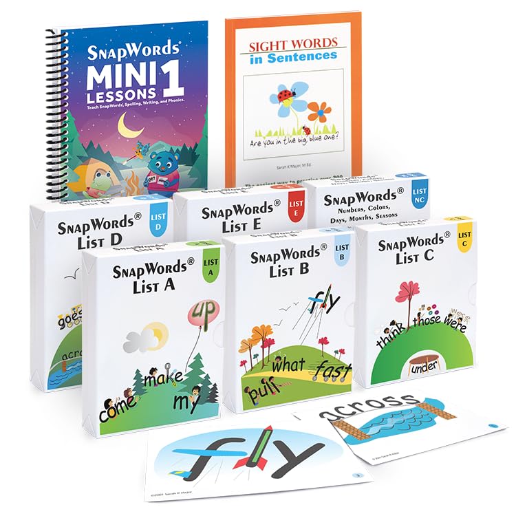 SnapWords 306 Teaching Cards | ESL | ELL | Multisensory | Kinesthetic Sight Word Flash Cards