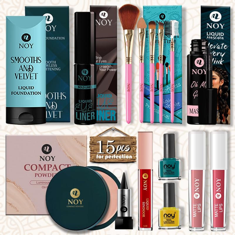 NOY Complete Makeup Set For Women All Beauty Essential Combo For Perfect Skin & Glam-image-15