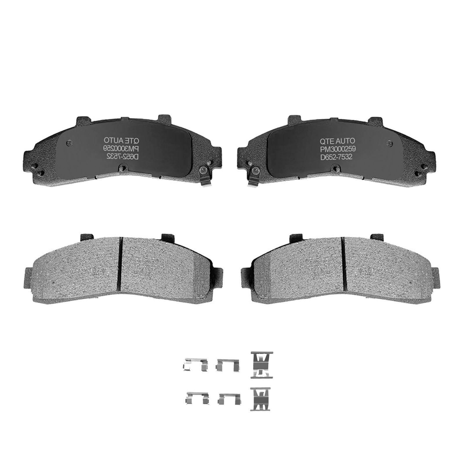 PM Auto Front Ceramic Brake Pads