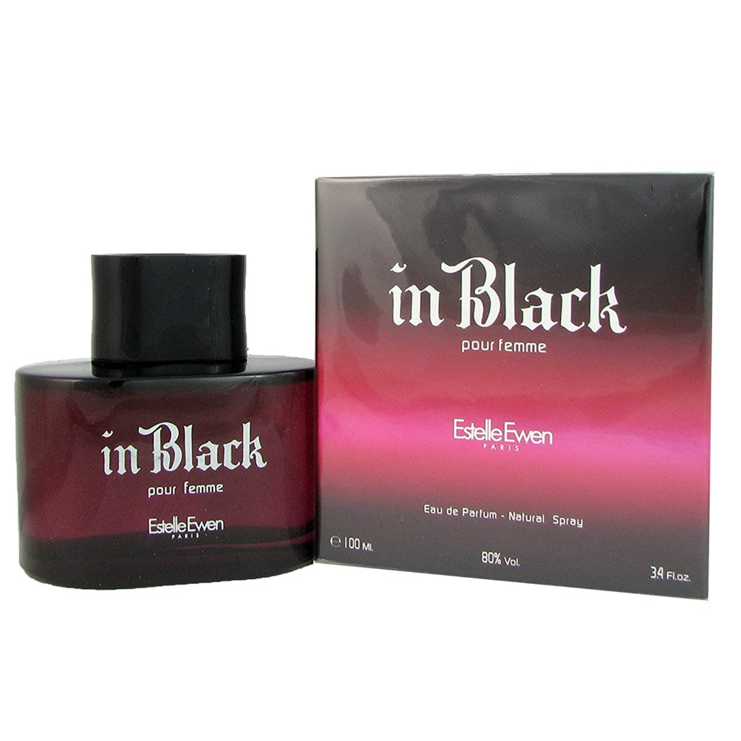 Estelle Ewen In Black Eau de Parfum Spray for Women 3 4 Ounce