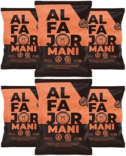 Felices Las Vacas Vegan Alfajor – Semi-Bitter Chocolate with Peanut Paste Filling – Gluten-Free & Kosher – 60g / 2.12 oz Each – Pack of 6 – Made in Argentina