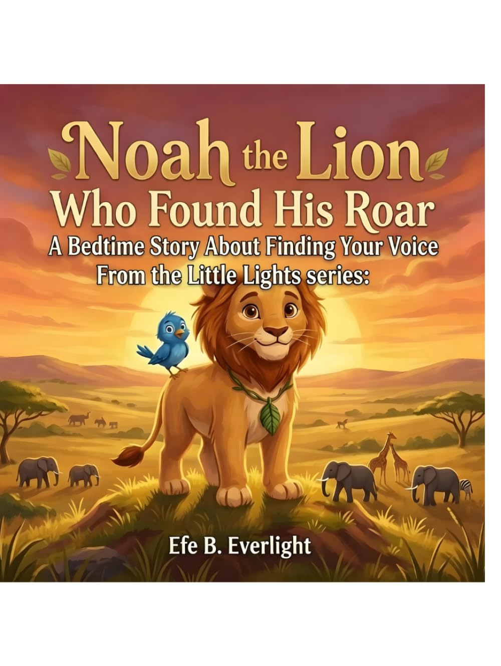 NOAH THE LION WHO FOUND HIS ROAR: A BEDTIME STORY ABOUT FINDING YOUR VOICE (Confidence & Courage)