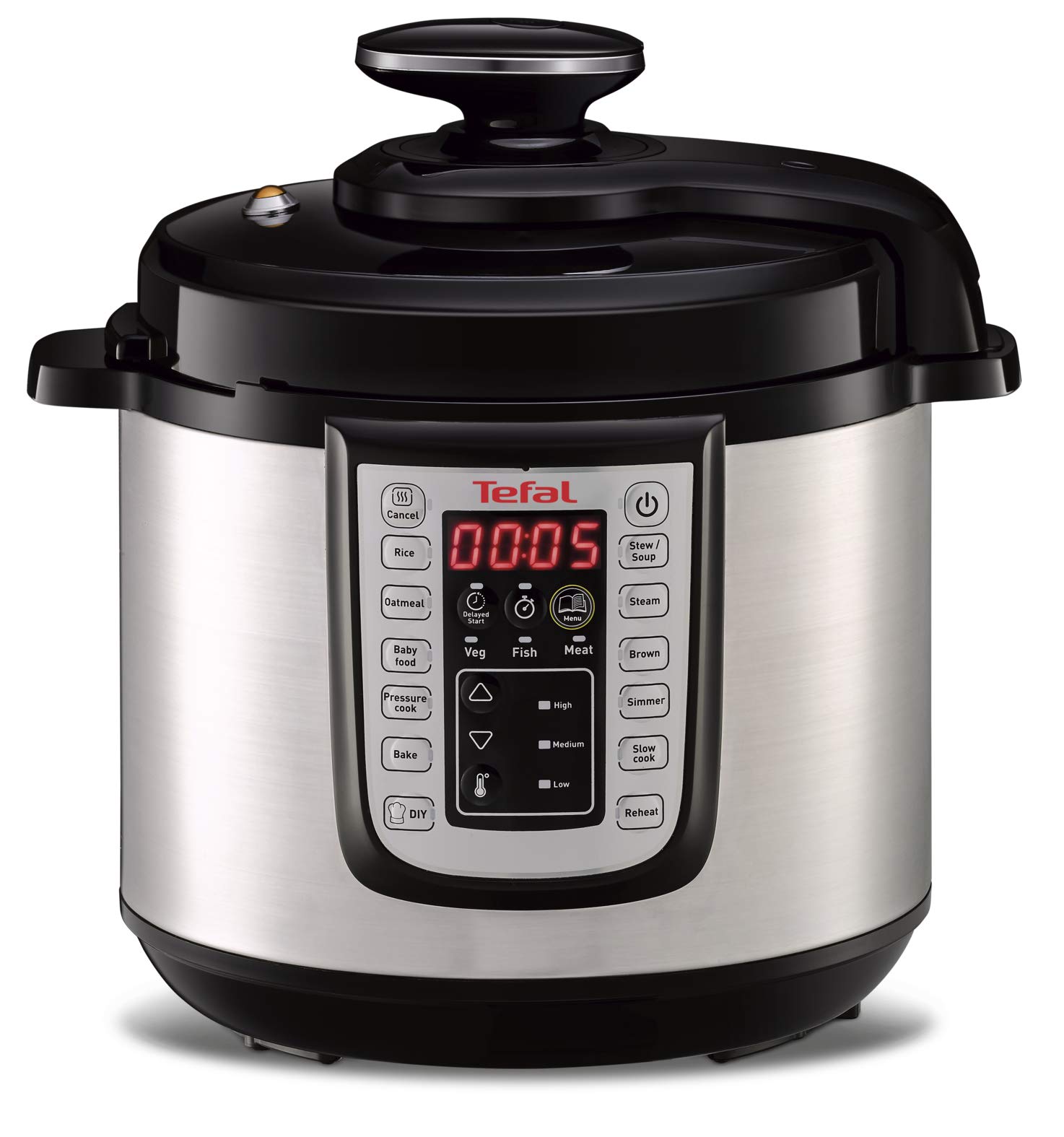 TEFAL CY505E10 Fast&Delicious Multicooker, 25 programmi, Cottura a pressione, Tecnologia Safe Pressure, Fino a 6 persone