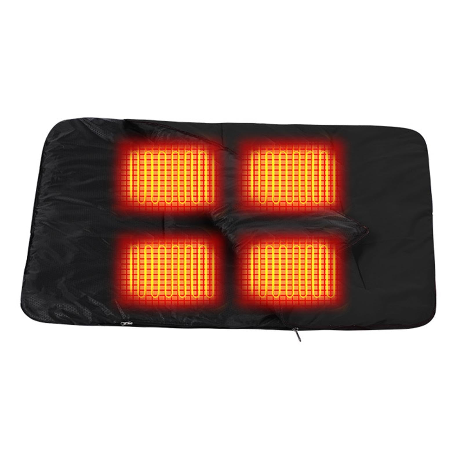 Caldo tappetino pieghevole per cani | Morbido tappetino riscaldato elettrico pieghevole per cuccioli, portatile all'aperto e da viaggio, coperta per cani regolabile in temperatura sacco a per la | Cucciolo Comodo, Portatile, Leggero, Lavabile, Tappetino C
