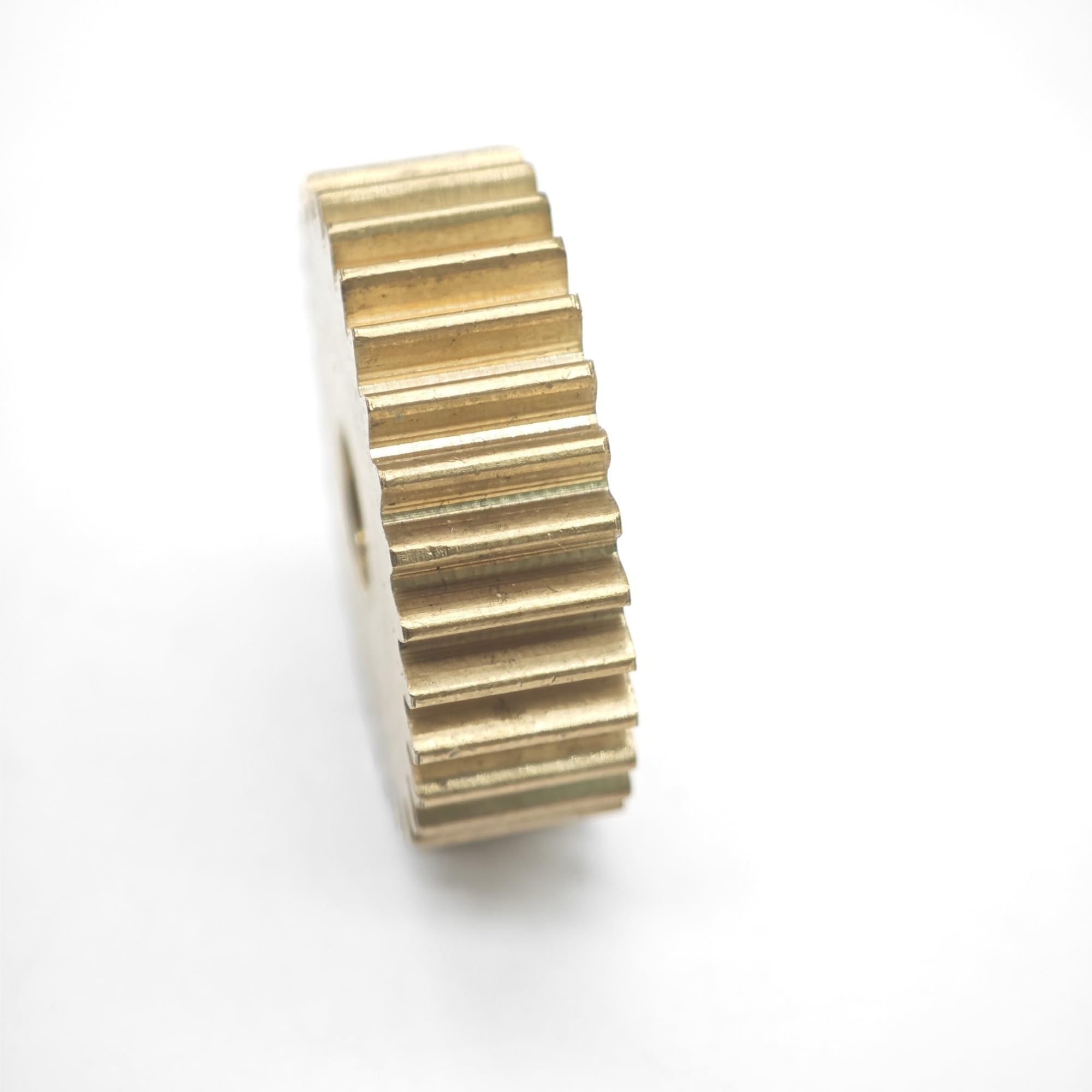 Zahnrad, Ritzel, Motorritzel, Messing, 0,6 Modul, 93 Zähne, gerade, 57 x 5 mm, flaches Stirnrad, m, zylindrische Zahnradwellen-Hardware(12.7mm bore)