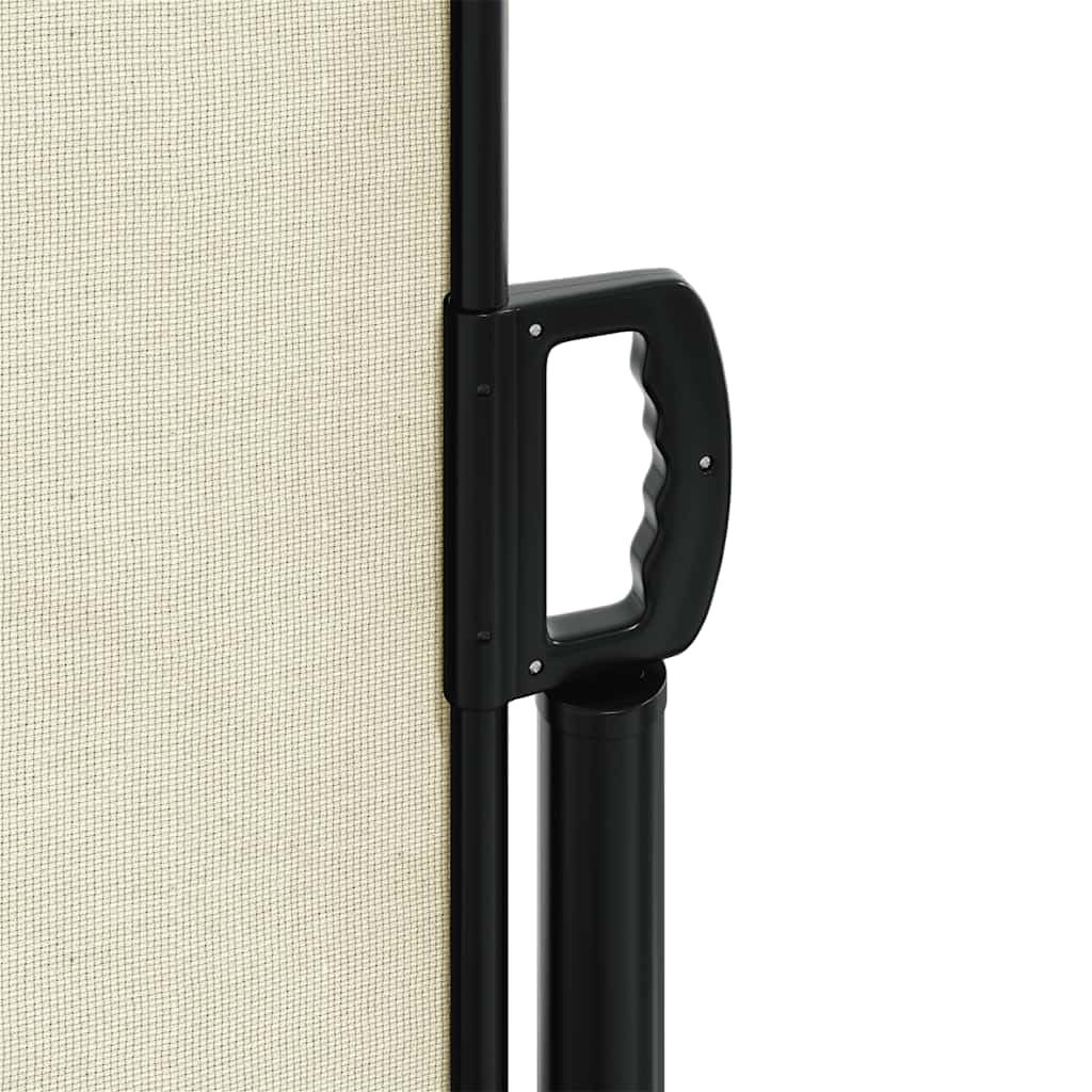 Tenda laterale estensibile, 200 x 600 cm, protezione dal sole e dagli sguardi indiscreti, per balcone, terrazza, giardino, resistente ai raggi UV, antivento, con telaio in acciaio e