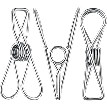 20PCS Large Size Clothes Pins - Picture & Food Clips for Hanging Clothes & Photos