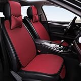 I coprisedili per auto utilizzano materiale di seta di ghiaccio sano e traspirante con caratteristiche di temperatura isolante, mantengono il seggiolino fresco d'estate, mantengono i fianchi e la schiena comodi durante l'uso prolungato.