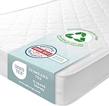 Sun Garden Children's Mattress 120 x 200 cm H2, Oeko Tex 100 Certified, Mattress for Cot, Washable Cover, Optimal Mattress for Children, Cover with Climate Fibre Quilting, P1440 ComfortPur