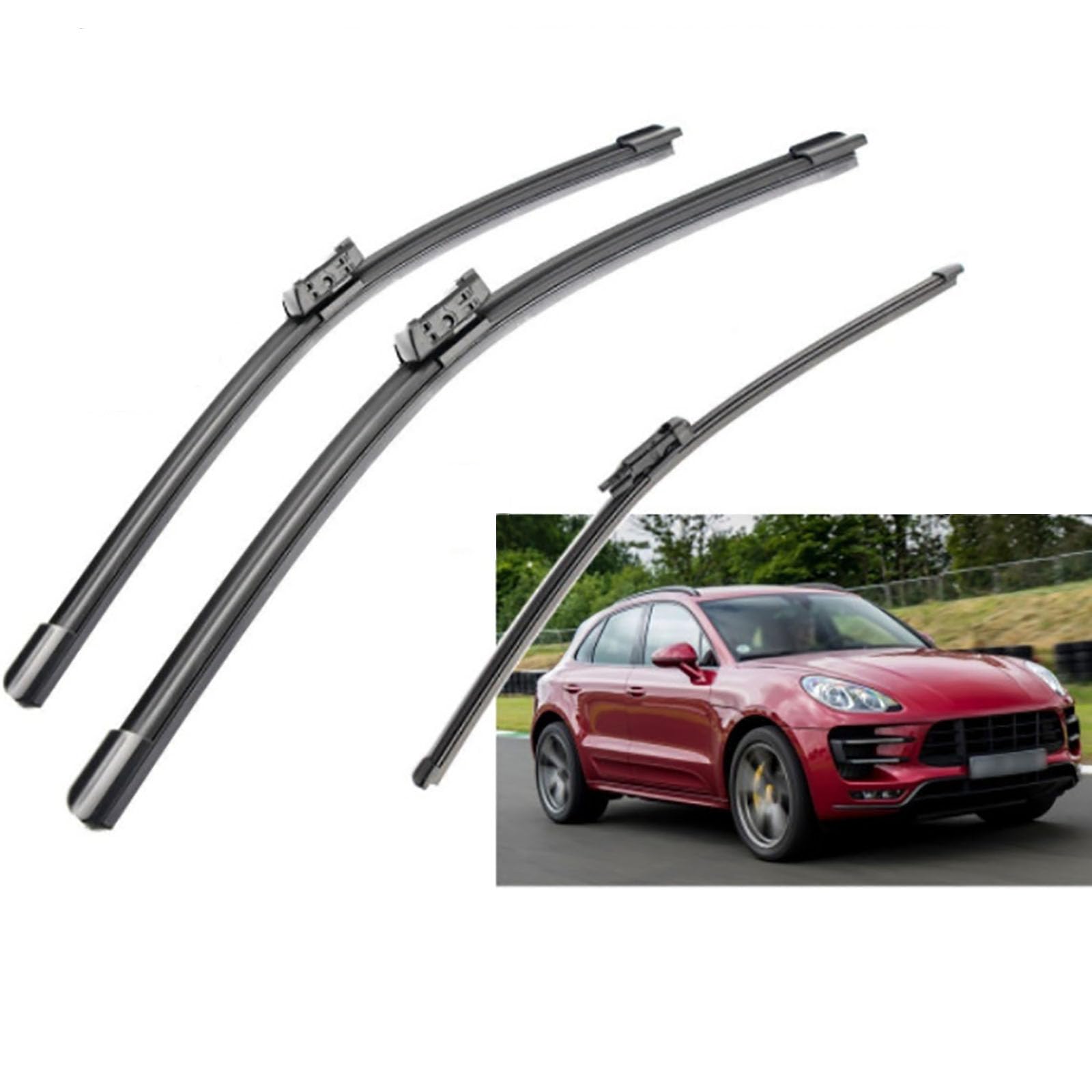 Pack essuie-glace Porsche Macan pour rouler sous la pluie en toute sécurité