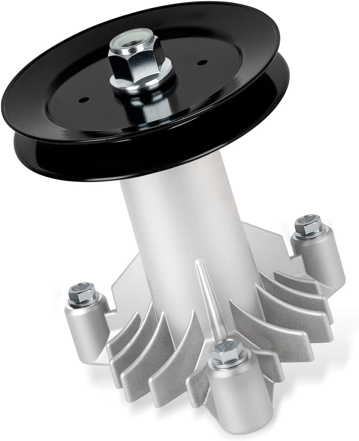 130794 Spindle 153535 Pulley, Compatible with Craftsman LT1000 LT2000 DYT4000 42" Deck, Pou LAN Hu sqvarna AYP CT130 CTH150 YT150, Spindle Assembly with Pulley Replace 532130794 173436 2 Pack