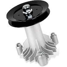 130794 Spindle 153535 Pulley, Compatible with Craftsman LT1000 LT2000 DYT4000 42" Deck, Pou LAN Hu sqvarna AYP CT130 CTH150 YT150, Spindle Assembly with Pulley Replace 532130794 173436