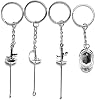 LEONARK Fencing Keychain Souvenir Present for Fencing Sport Fans Gifts for Fencer