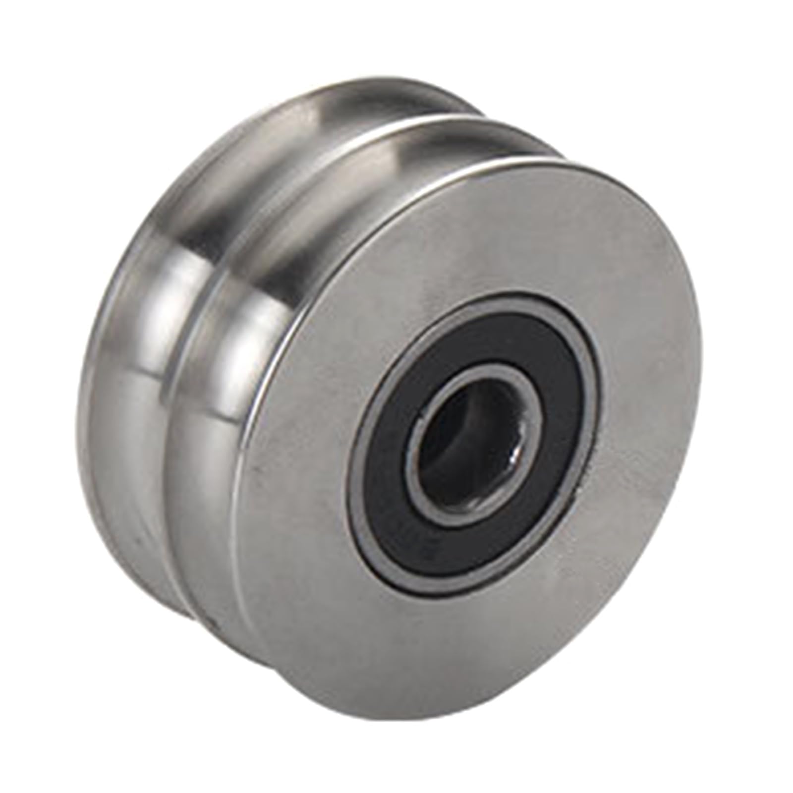 Errory Single Wheel Grooves Cable Fixed Wheel Pulley Stainless Steel For Construction Systems Low Friction Bearing Grooves Wheel Block Block
