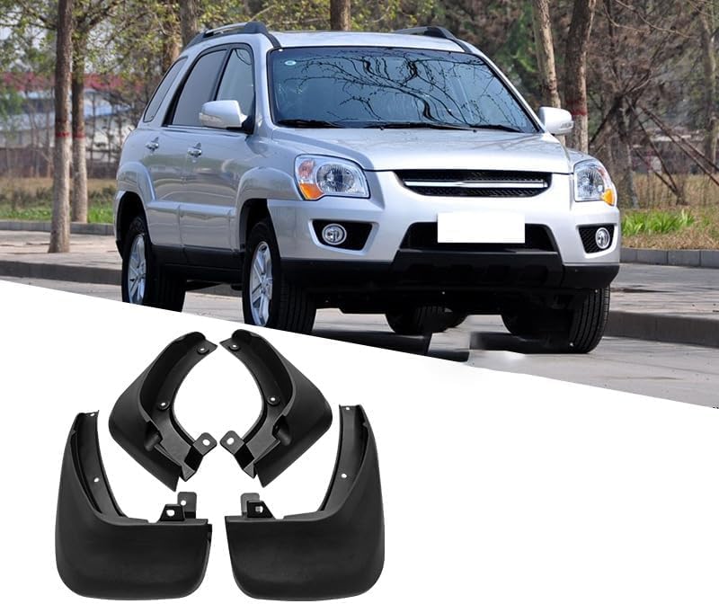 Bavettes garde-boue Kia Sportage 2004-2010 idéales pour les sorties nature et pistes