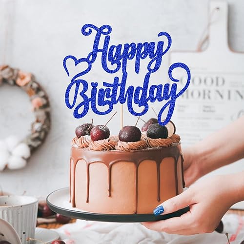 Miniatura 47 de Decoración para tarta de cumpleaños número 15 con purpurina dorada – 15 aniversario/cumpleaños – Hello 15, Cheers to 15 años, 15 & Fabulous Cake