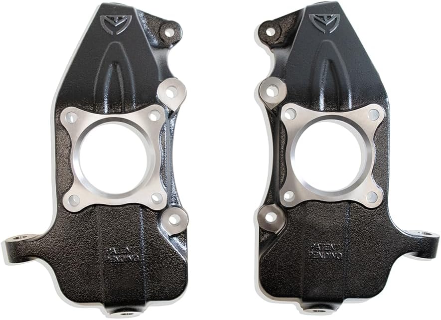 MAX TRAC SUSPENSION'S Part# 104120 is A Pair of 2" LOWERING SPINDLES Made from DUCTILE Steel & E-Coated