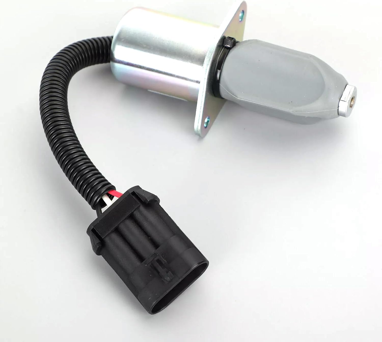 12V 6681513 6681512 6667993 Fuel Shutdown Solenoid Valve for Bobcat 325 328 331 334 337 341 S70 S100 S130 S150 S160 S175 S185 S205 S220 S250 S300 S450 S510 S530 S550 S570 S590 S595 S630 Skid Steers