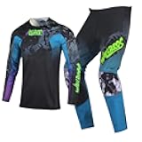Men's Motocross Jersey Pants Combo MX Set Offroad Dirt Bike Downhill Enduro Race Women MTB BMX Suit Adult