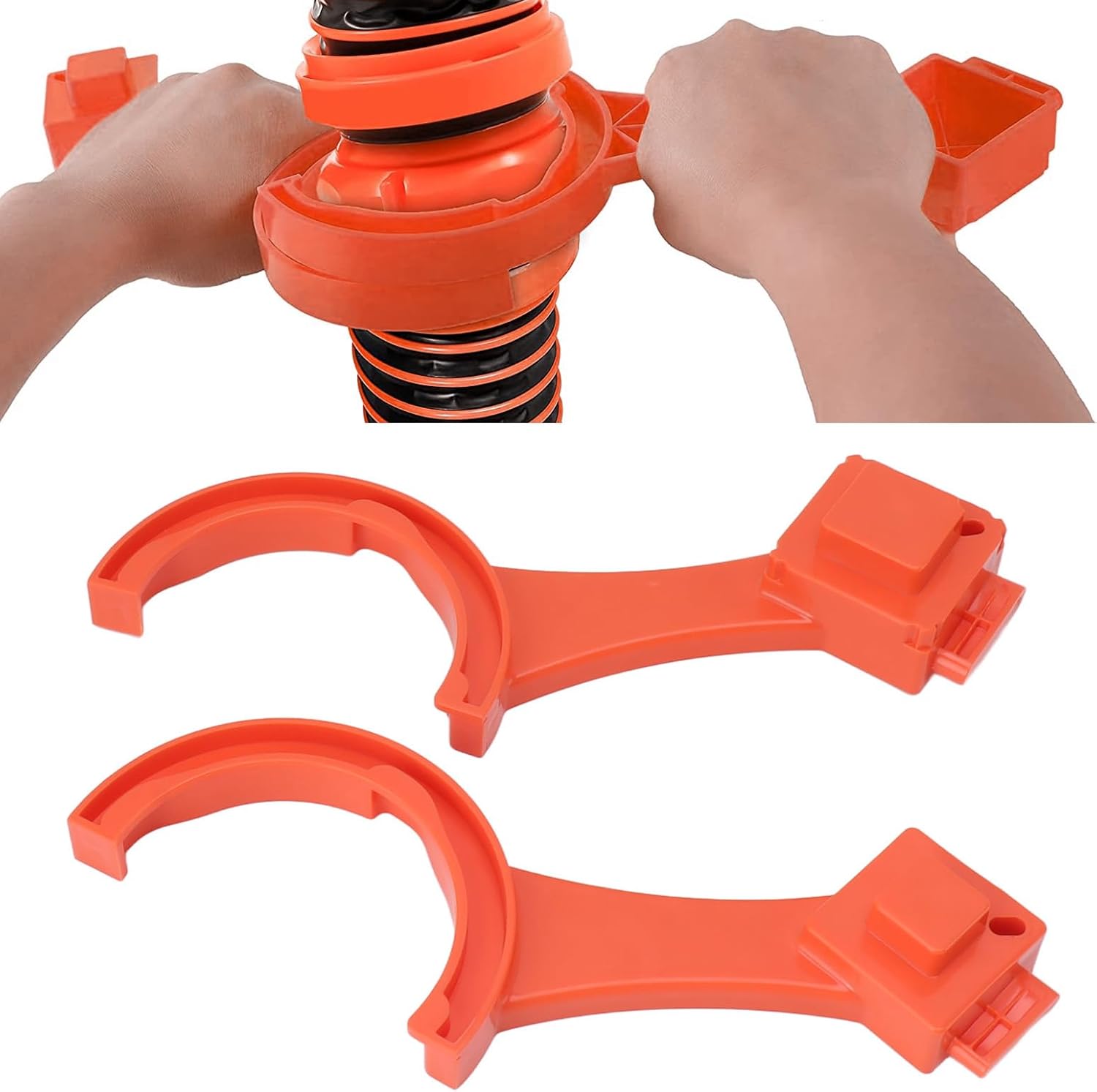 Kuuleyn RV Sewer Hose Wrench,1 Set RV Sewer Fitting Wrench