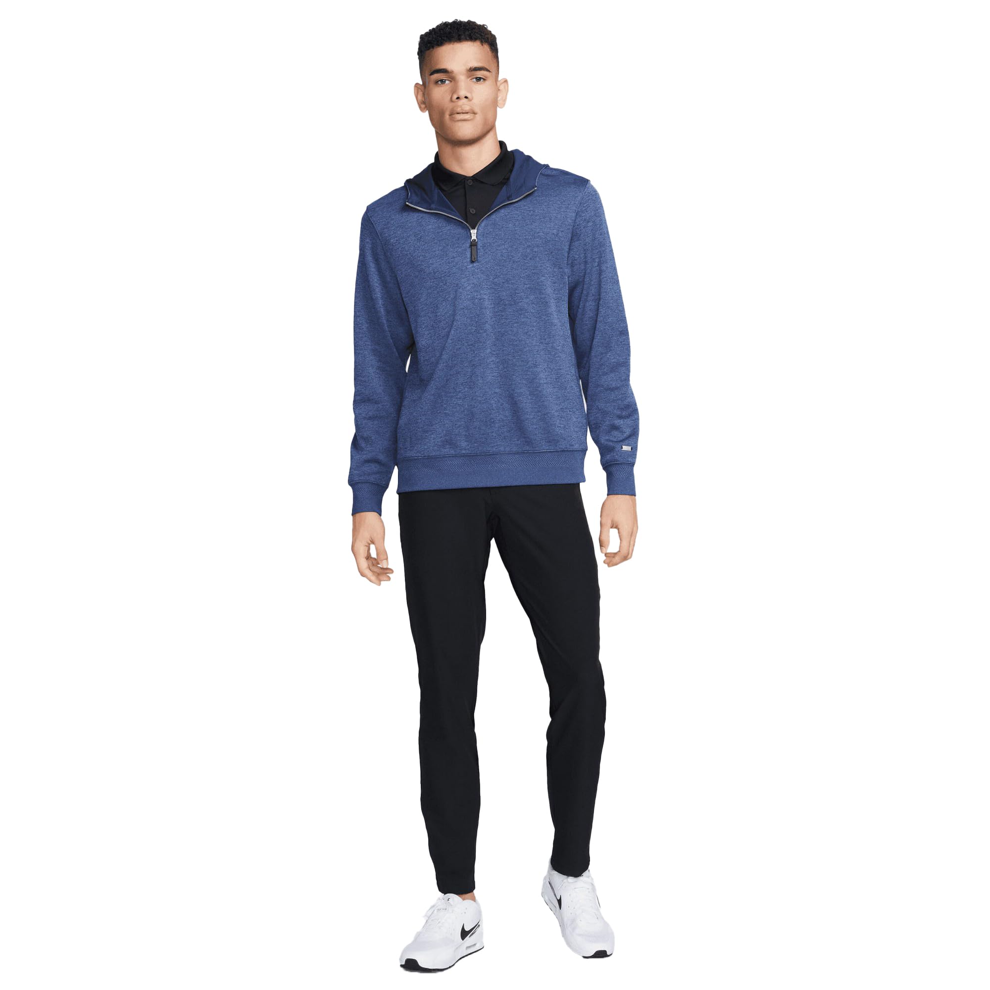 Nike - Dri-Fit Bluza golfowa dla mężczyzn (L) (Happy Ocean, Baltic Blue, szczotkowane srebro), ocean szczęścia, niebieski bałtycki, szczotkowane srebro, L, Szczęśliwy ocean, niebieski bałtycki,