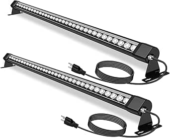 72W LED Wall Washer Light Bar, 4FT 4000K Neutral White Outdoor Waterproof (2 Pack)