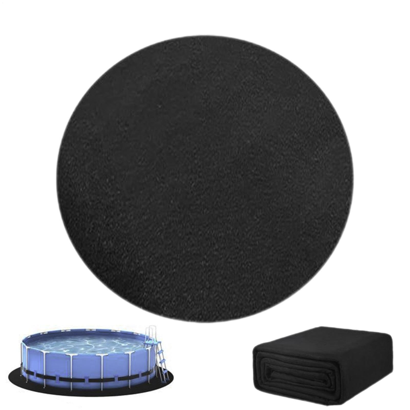 Tapis piscine hors sol résistant aux perforations pour liner 10 pieds