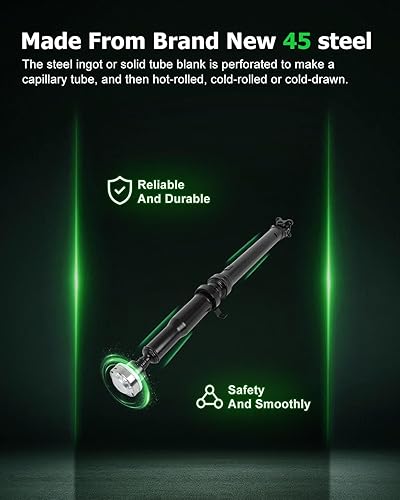 Vista 709 de SCITOO Longitud del eje de hélice del eje de transmisión delantero 36.2 pulgadas compatible con 2001-2004 para Jeep Grand para Cherokee 4.0L