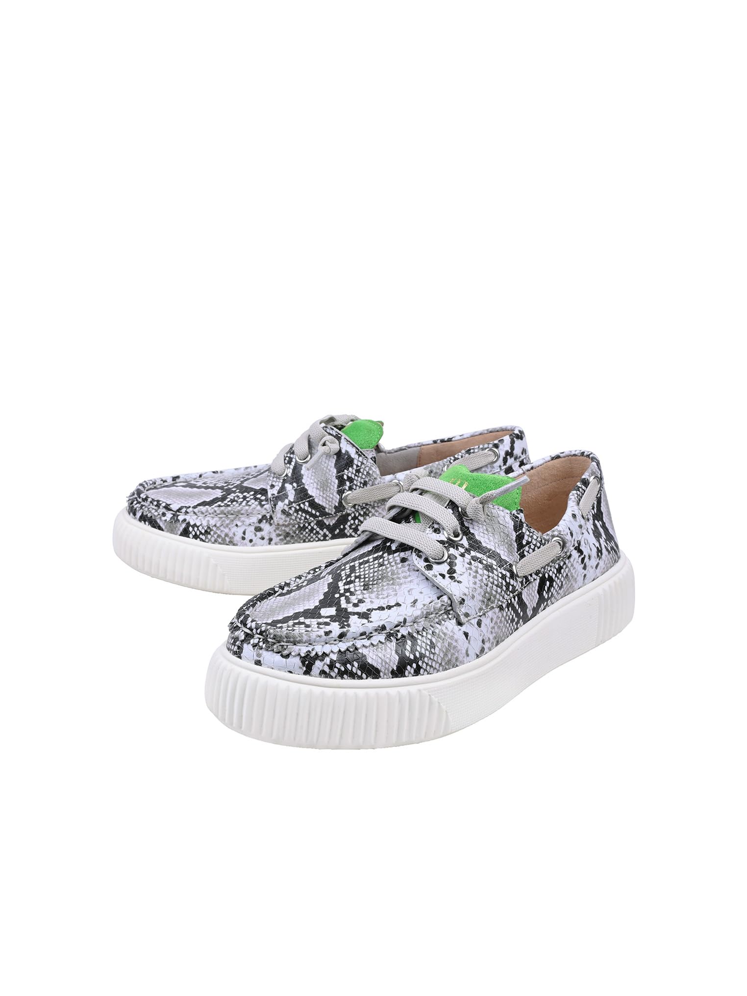 CRICKIT® Halbschuh Damen Tina | Slip-On Bootschuh für Damen aus 100% Leder mit herausnehmbarer Innensohle