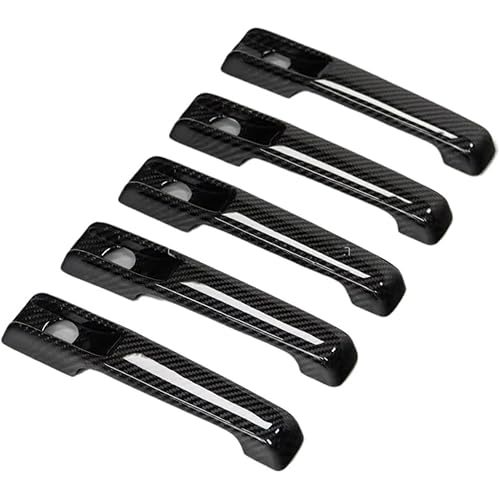 B Style Dry Carbon Fiber Car Door Handle Cover Compatible with Mercedes Benz G-Class G Wagon W464 G500 G63 2019-2024