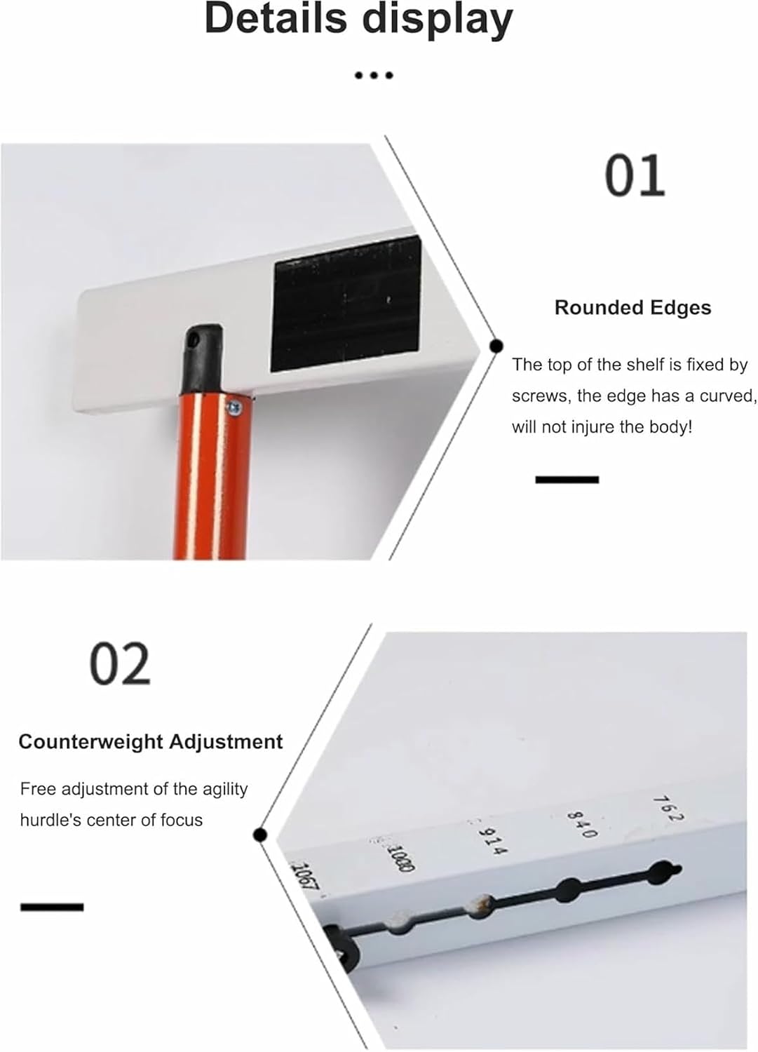 Adjustable Training Hurdles for Agility Workouts, Track and Field Team Practice, Sports Equipment for Enhanced Performance