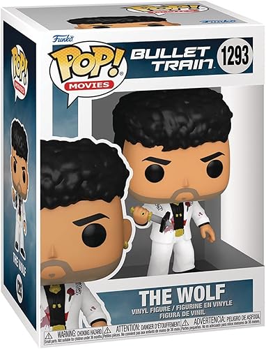 Miniatura 3 de POP Bullet Train - Figura de vinilo The Wolf Funko (paquete con funda protectora de caja compatible), multicolor, 3.75 pulgadas