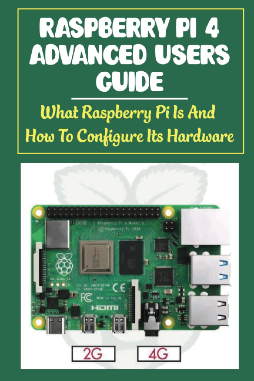 Raspberry Pi 4 Advanced Users Guide: What Raspberry Pi Is And How To Configure Its Hardware