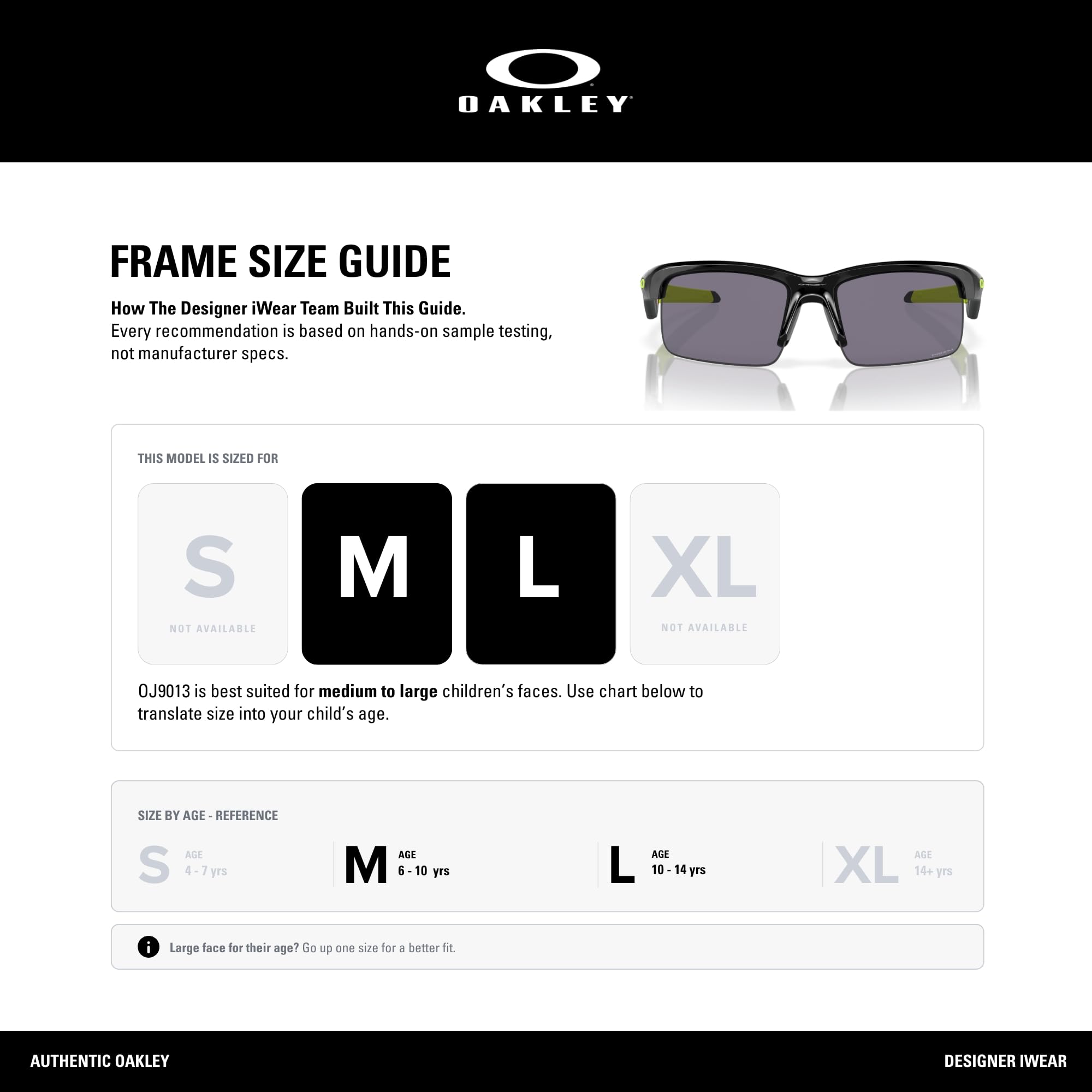 Oakley Oj9013 Kondensator Rechteckige Sonnenbrille