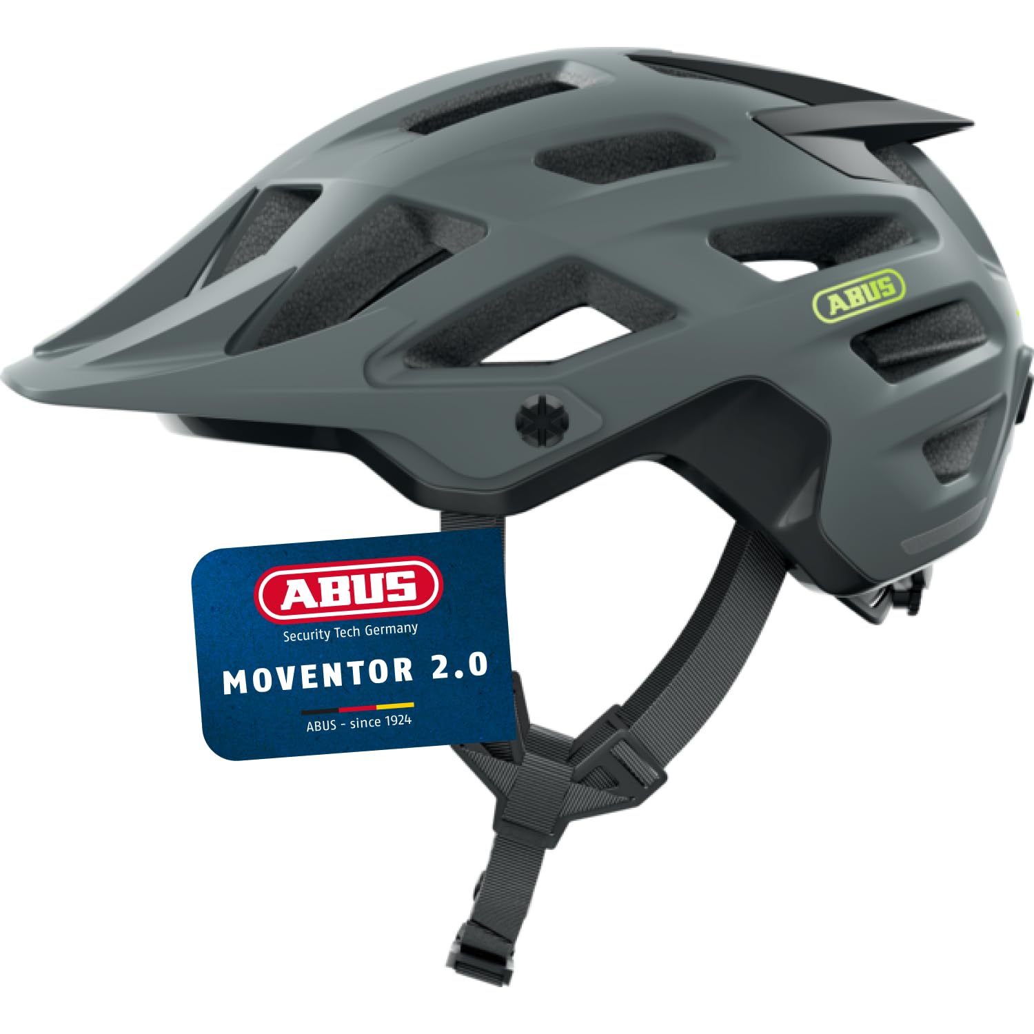 Casco para ciclismo de montaña ABUS Moventor 2.0 - Casco de bicicleta de gran comodidad - Casco para ciclismo de montaña, unisex